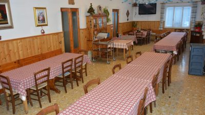 Vista sala da pranzo