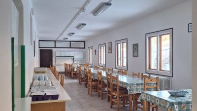 san benedetto - sala da pranzo
